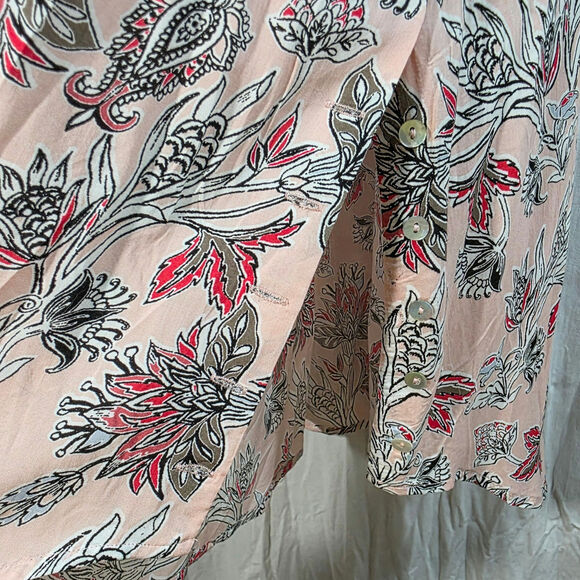 Fever plus size 3x sleeveless pink mini dress tunic Aline floral lightweight NEW - Picture 4 of 14